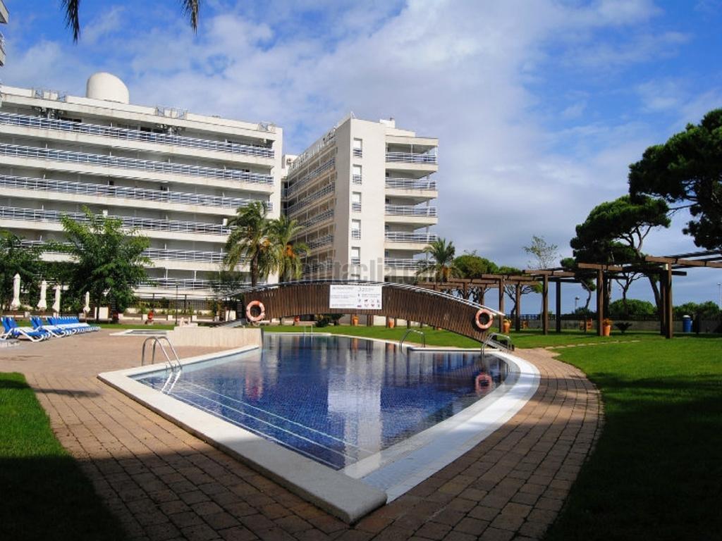 Beachfront Apartment With Pool And Garden S Abanell Blanes Pokoj fotografie